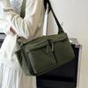 Day Single Casual Satchel Women's Shoulder Bag Messenger Bag Multi-pocket Anti-splashing Backpack Men's Commuter Computer Bag Dumpling Bag