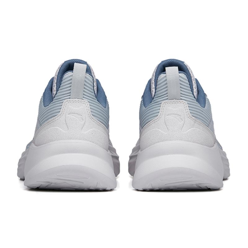Anta Running Collection Durable Cushioning Low-Top Running Shoes Men's Gray Sneakers 912235529-1