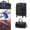 Of 3 Name Durable Silicone Stainless Steel Suitcase Information Protection Suitcase Name Holder with Name Tag for Suitcase [Set Tags] +