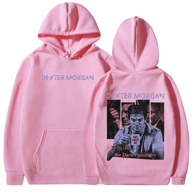 TV Play Dexter Morgan Graphic Hoodies Men Women Casual Oversized Hooded Sweatshirts Fashion Vintage Hooded Pullovers Streetwear