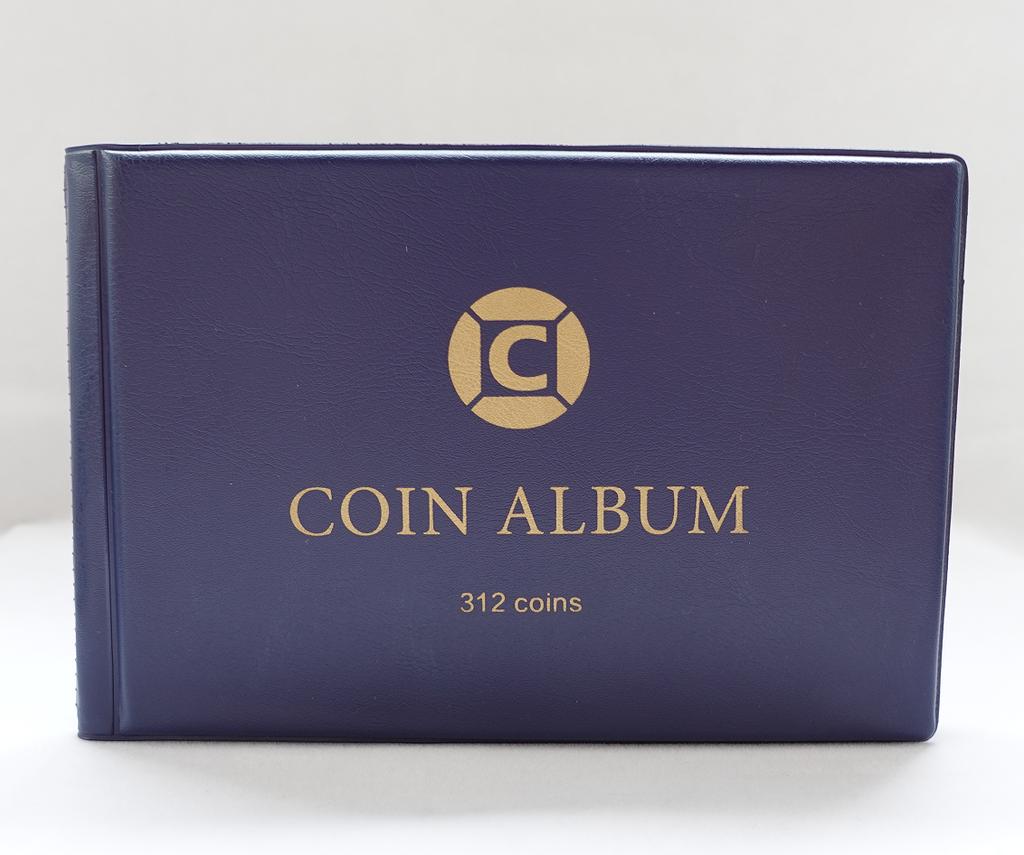 312/300-grid Coin Collection Book Large-capacity Coin Stamps and Stickers Storage