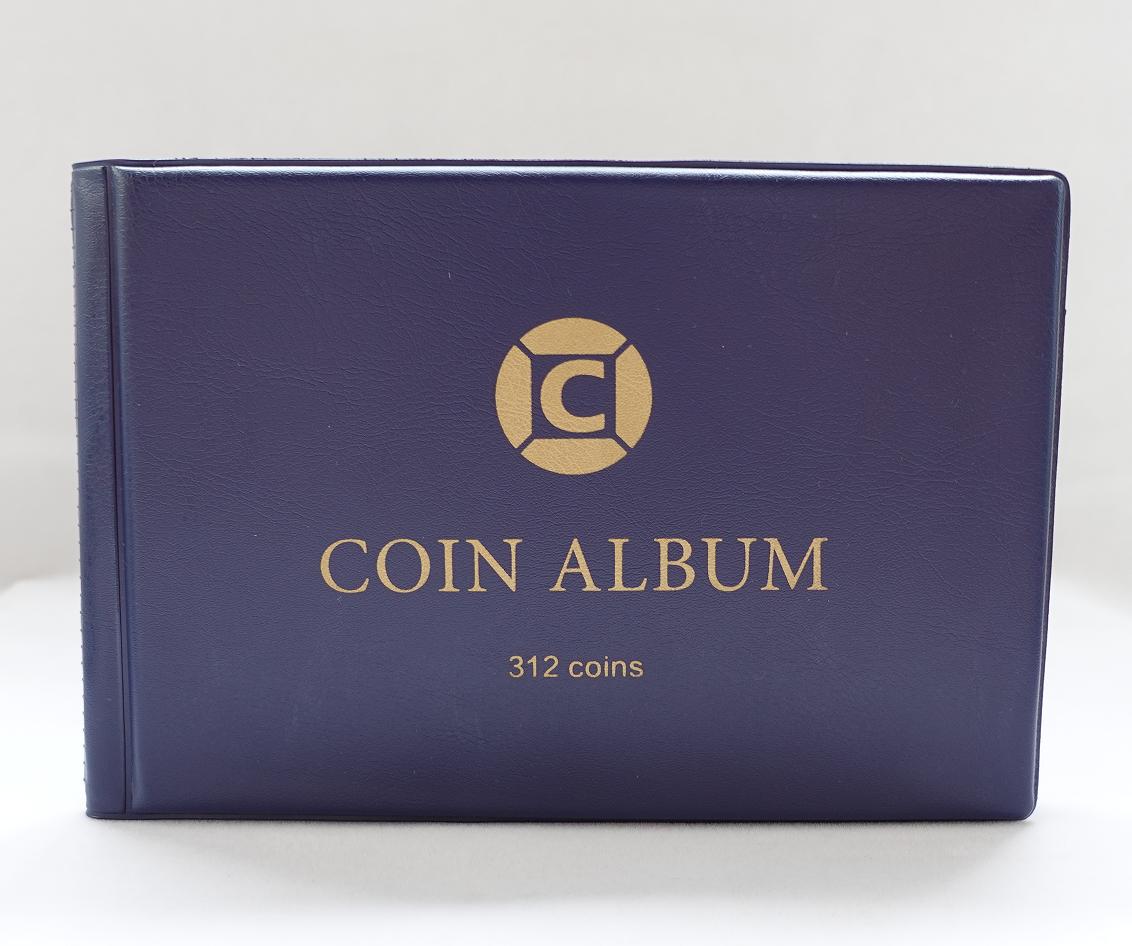 

312/300-grid Coin Collection Book Large-capacity Coin Stamps and Stickers Storage
