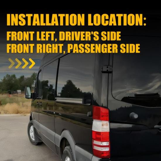 2x Mirror Glass Heated LH RH For Mercedes-Benz Sprinter 2500 3500 2010-2018 EOA