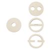 5Pcs Wood Candle Wick Centering Devices Hand Tool Lightweight Multifunction Candle Wick Holder for Candle Making Home Ornament
