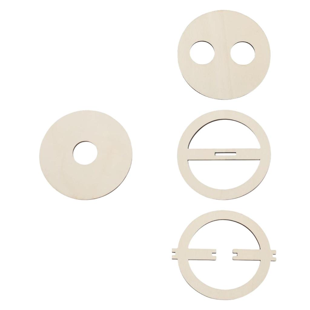 5Pcs Wood Candle Wick Centering Devices Hand Tool Lightweight Multifunction Candle Wick Holder for Candle Making Home Ornament