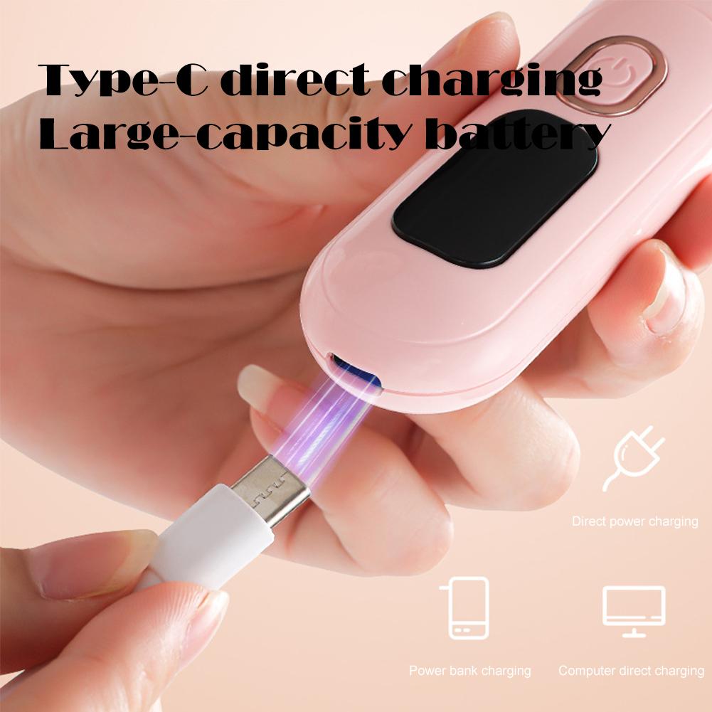 Digital Display Electric Heated Eyelash Curler Long-Lasting Eyelash Curler Makeup Tool For Women Eyelash Clip Tool Rechargeable
