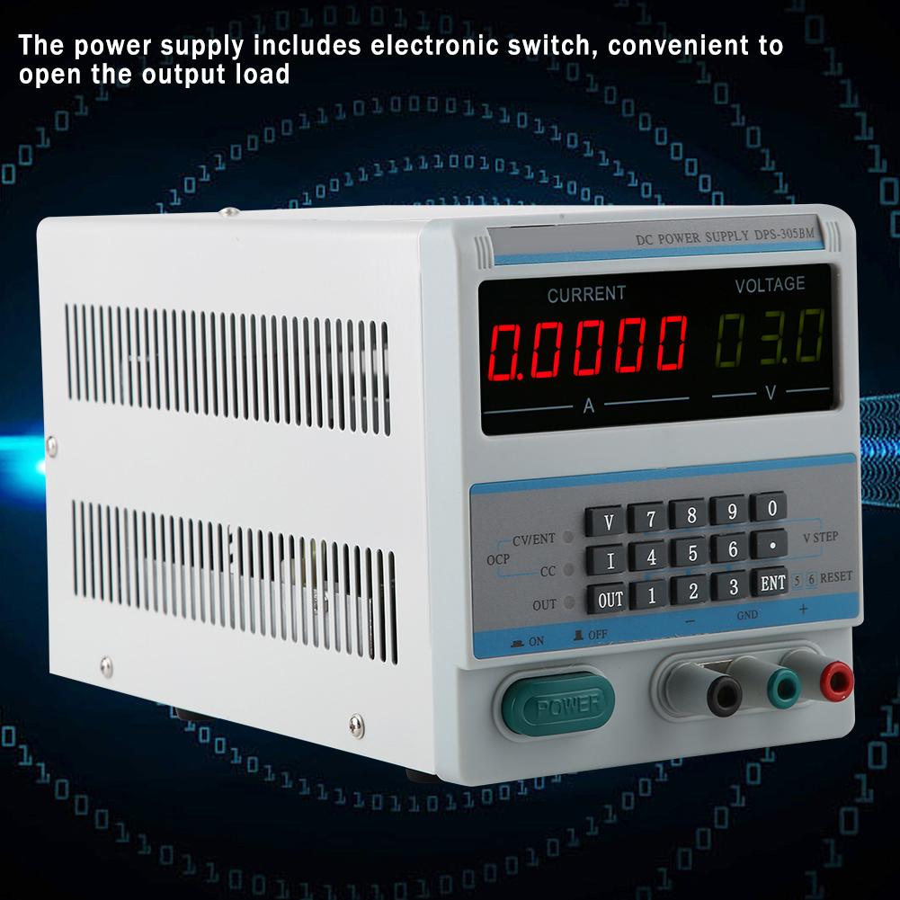 DPS 305BM Digital DC Stabilized Voltage Regulated Power Supply  5A