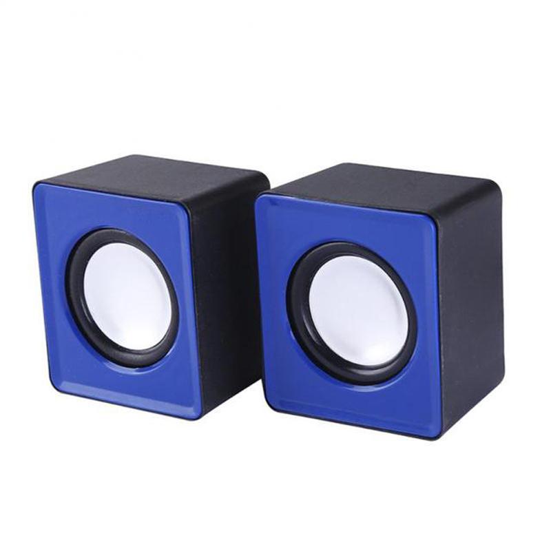Altavoz para PC para Ordenador Portátil Portátil Escritorio Caja de Sonido Mini Caja de Sonido Música Bocina Columna Acústica Coluna Sistema de Audio