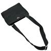 PRADA Triangular logo Shoulder Bag black unisex used