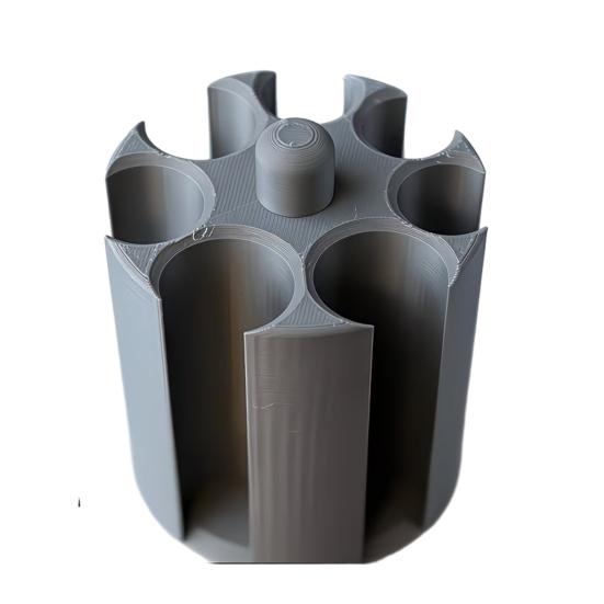 

Coin Holder for Car 3D Printed Large Capacity Coin Change Organizer 7 Compartment Coin Sorter Storage Box for Car Office Home