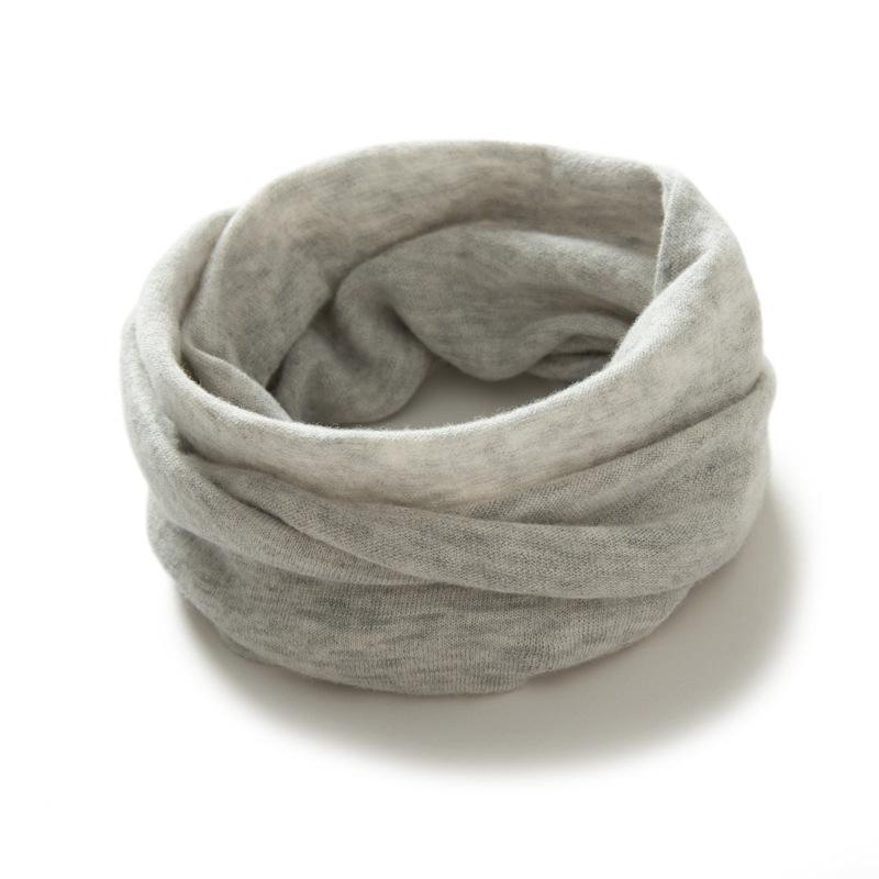 Camel Scarf Neck Gaiter Warmer Cowl Collar Loop Soft Knit Accessories Kids Women 100% Cashmere Bottom Price Tube Scarf