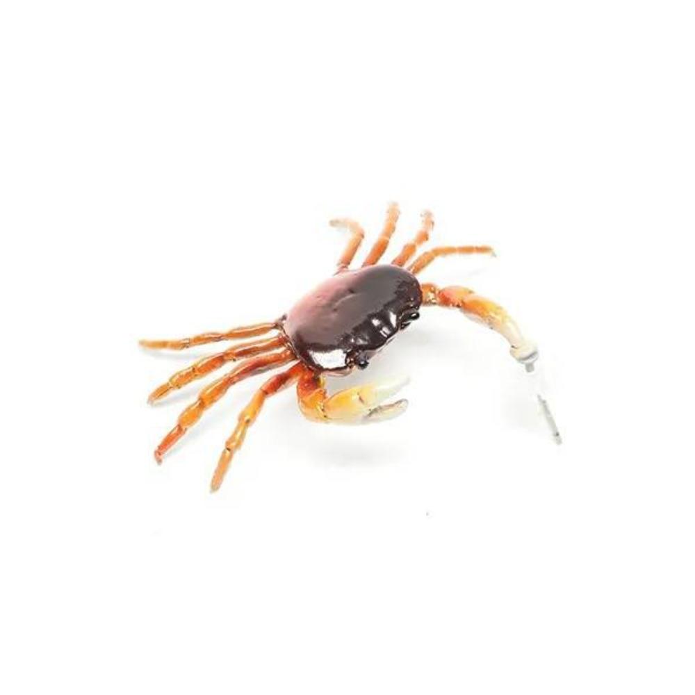 Creative Crab Earrings Unique Crab Claw Stud Earrings Trendy Pink Crab Ear Stud Girls