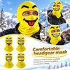 Unisex Winter Knit Hat with Face Cover, Thick Lined Warm for Cold
