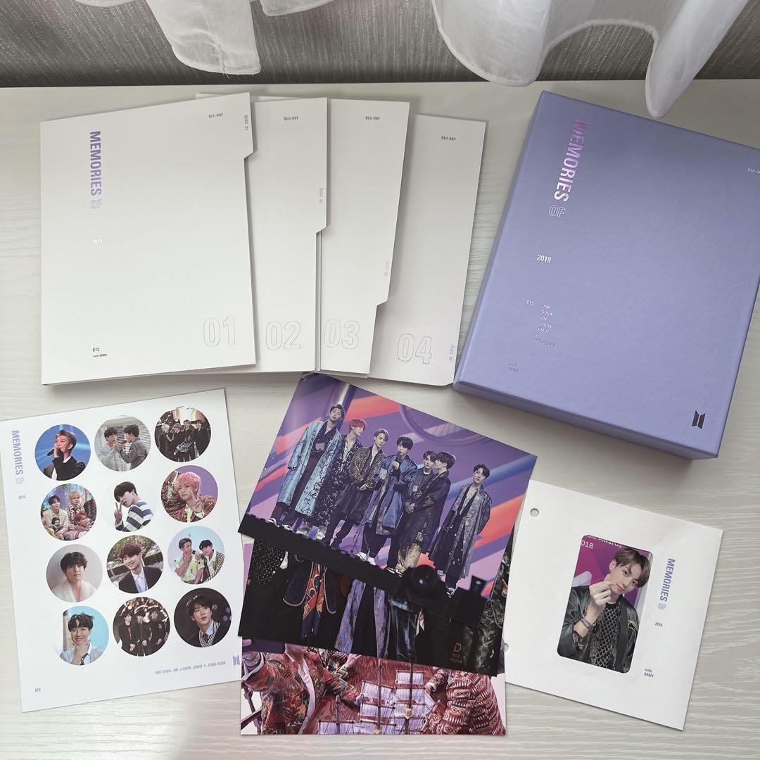 

[USED] BTS memories 2018 with Japanese subtitles, Jungkook and trading card