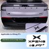 For Xpeng P7+ Xiaopeng P7+ Car Emblem Blackening Modification Front Head Emblem Decal Glossy Black Rear Emblem