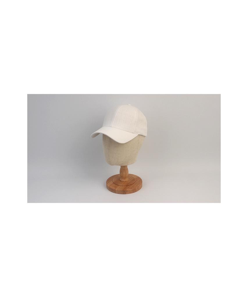 Yunibeosyeolkemiseuteuli Linen Muji White Ballcap Linen Hat