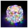 LED Solar Starry Sky String Lights - Copper Wire, Outdoor, Low Voltage, Perfect for Festive Garden Decoration