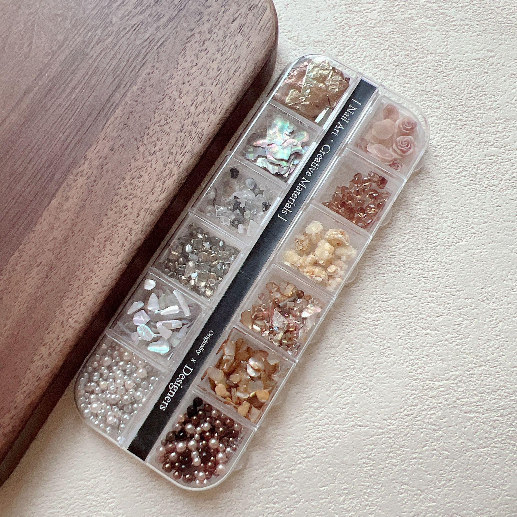 

Nail Art Maillard Series: Brown Ornaments Set - Versatile & Classic