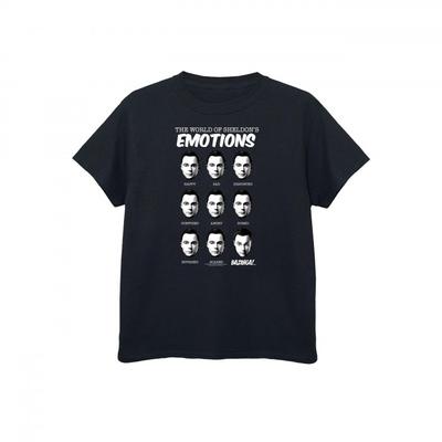 Boys Sheldon Emotions Cotton T-Shirt