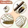 Coffee Capsule Holder, Desktop Container for Cafes, Hotels, Large Capacity, Counter Decoration,