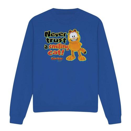 Garfield Unisex Adult Smiling Sweatshirt