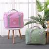 Large Capacity Foldable Travel Duffle Bag Lightweight Waterproof Weekender Trip Carry On Bags Trolley Luggage Storage Bag