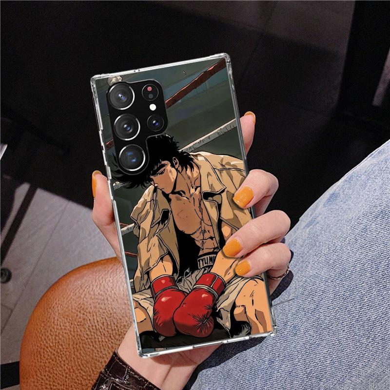 Hajime No Ippo Comics Handyhülle für Samsung Galaxy S26 S25 Edge S23 S24 Ultra S22 Plus S21 S20 FE Einzigartige Hülle Weiches Coque Galax