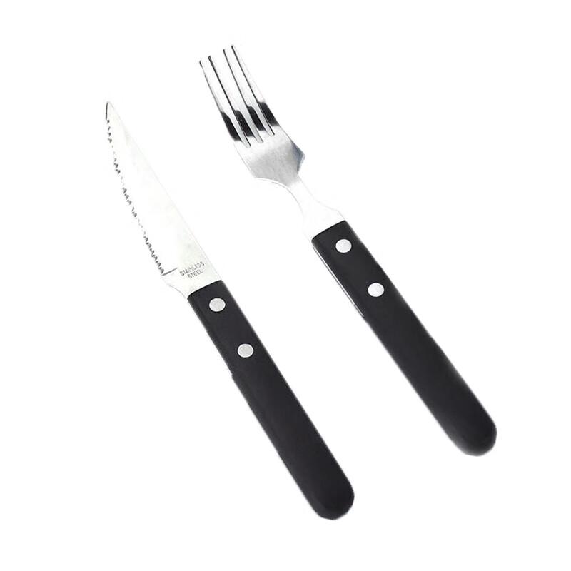 European Style Stainless Steel Steak Cutlery Set