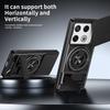 KEYSION Magnetic Phone Case for Infinix GT 20 Pro 5G Slide Camera Protection Upright Kickstand 360° Ring Shockproof Back Cover