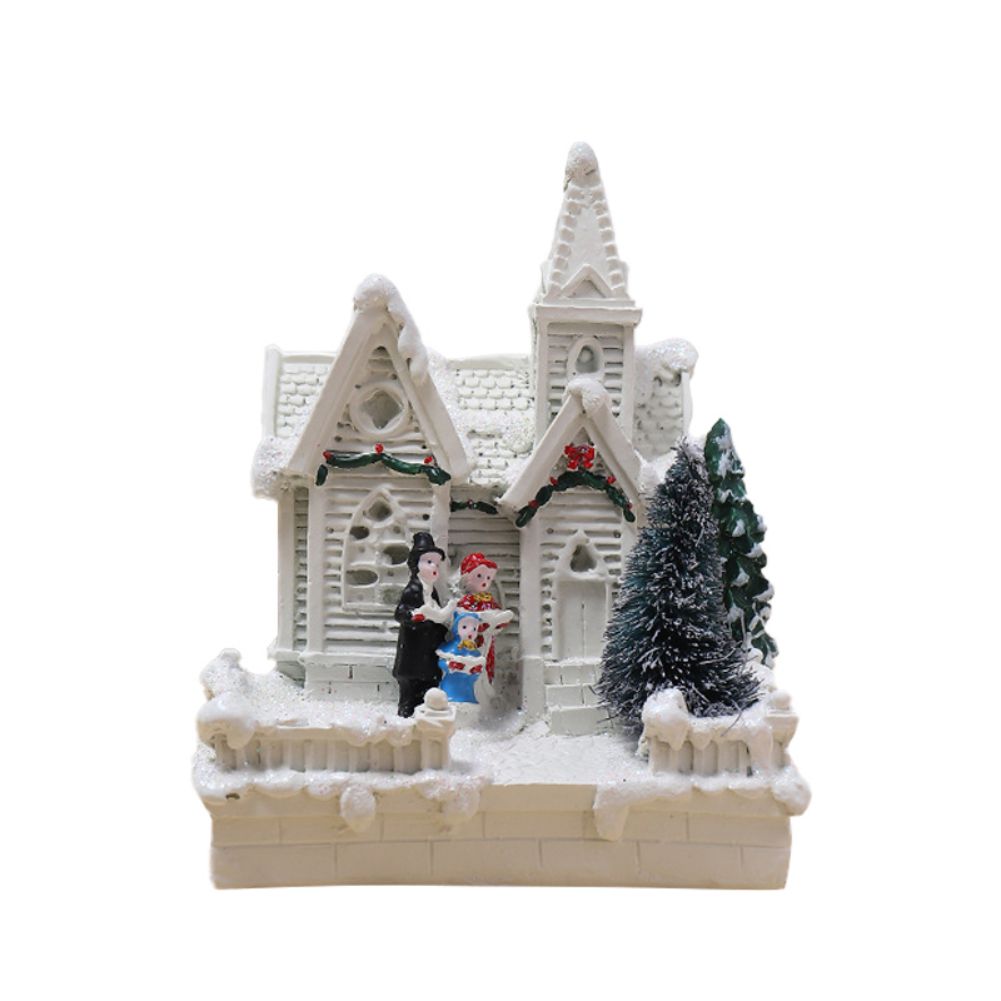 Snow Village Christmas Houses Beloved Delicate Collectible Buildings Gift Christmas Home Decor