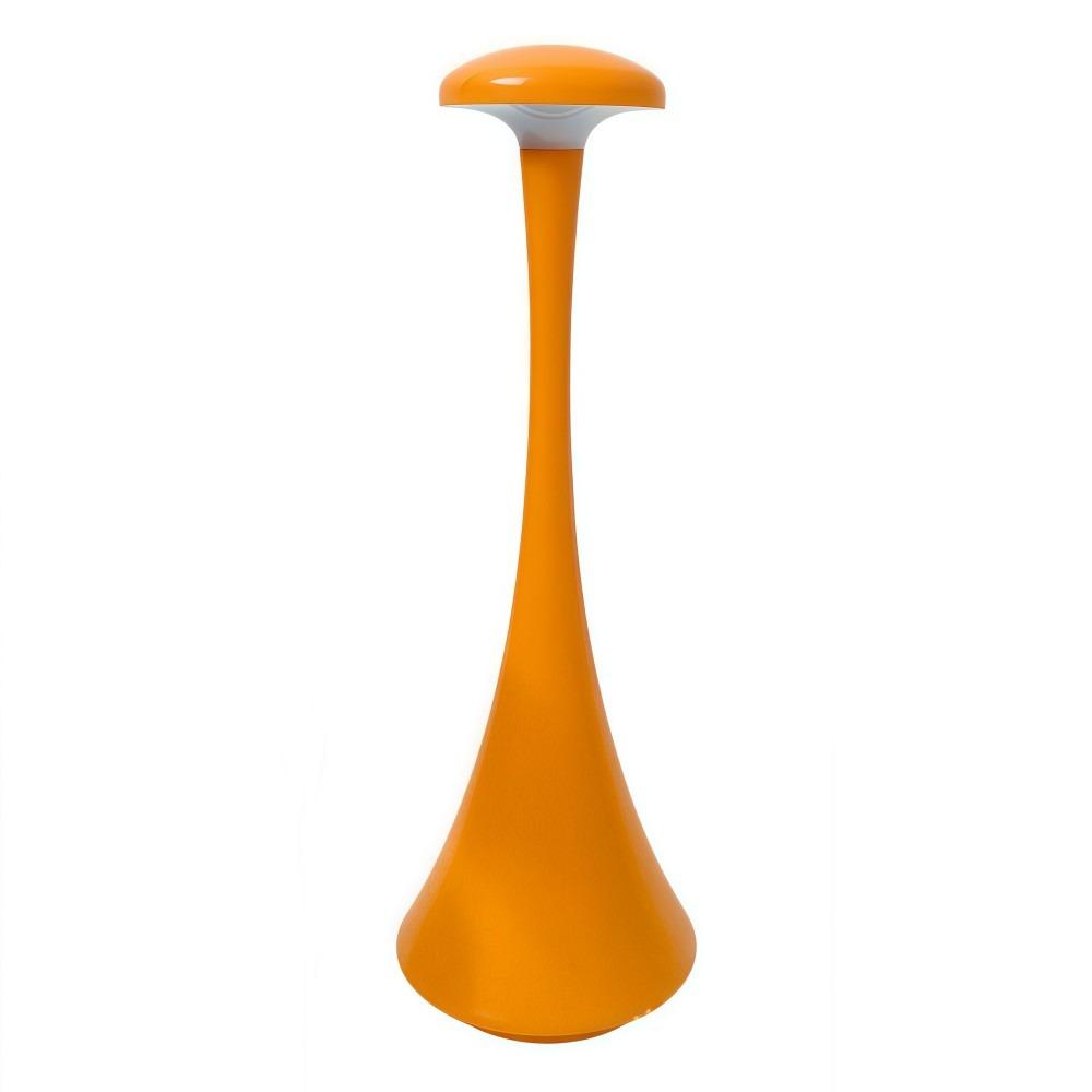 Rechargeable Mushroom Table Lamp USB-C Slim Waist Wireless Touch Lamp Soft Light Acrylic Desk Lamp Bedroom Atmosphere Light
