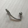 Men Penis Ring Stainless Steel Cock Anal Hook Beads