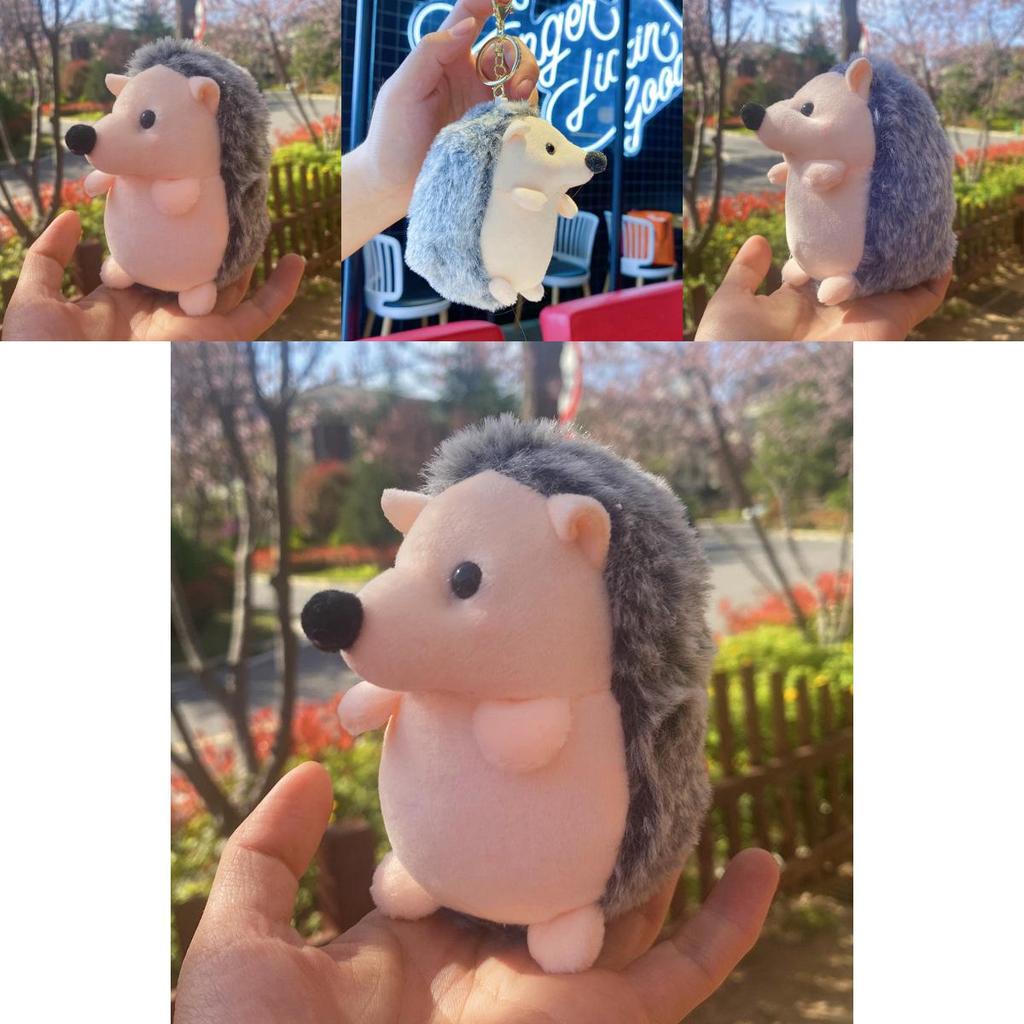 Plush Hedgehog Keychain With Keyring For Kids And Collectors