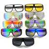 New cycling sunglasses colorful coated sunglasses sports sunglasses windproof outdoor sports glasses