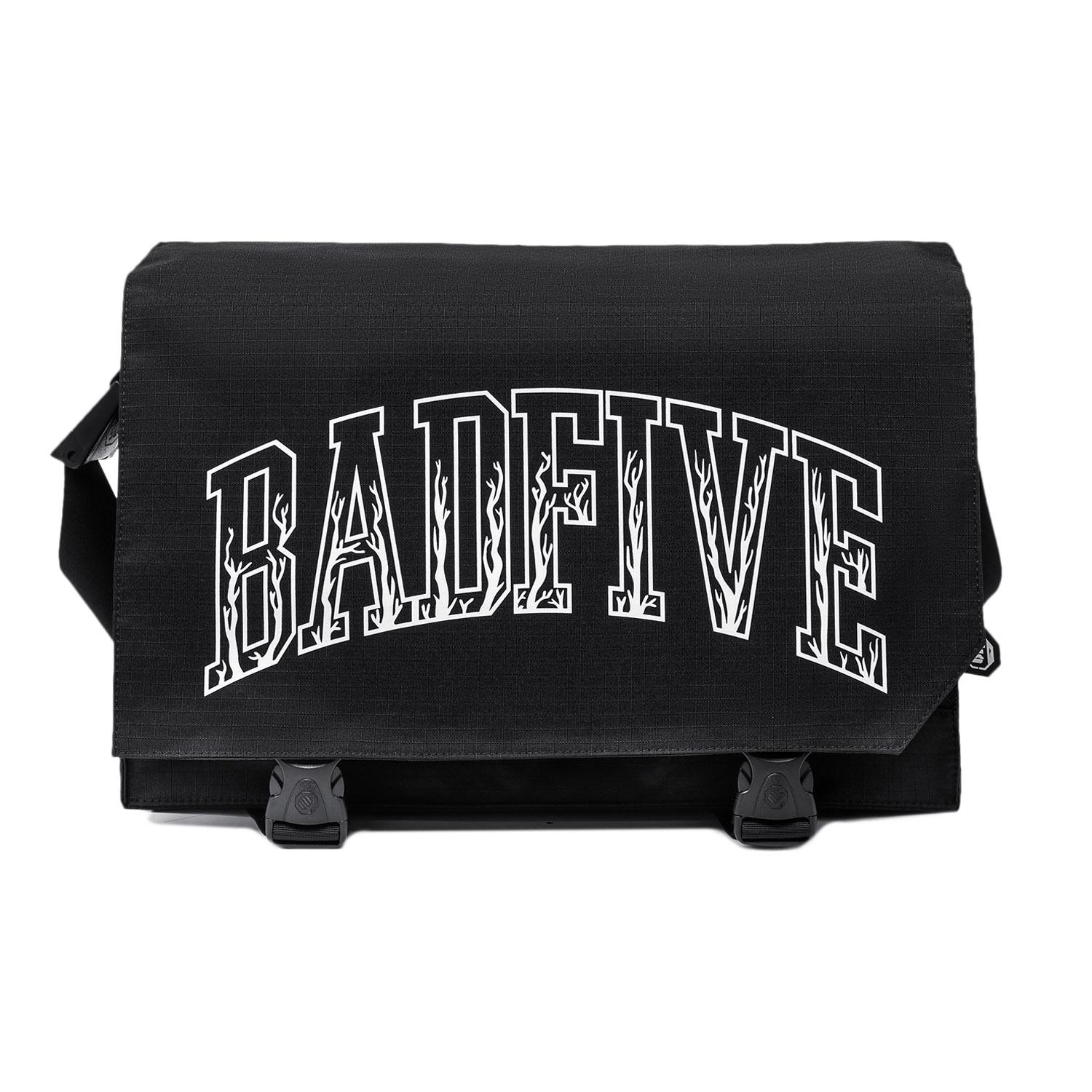 Li Ning Badfive Polyester Crossbody Bag, Shoulder Bag Regular Unisex Black ABST139-1 One Size