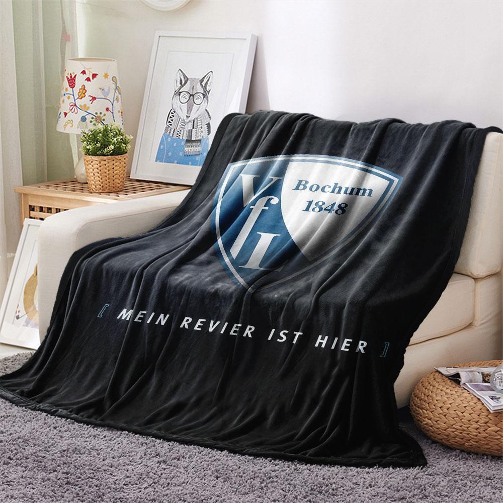Coperta logo VfL Bochum, Alta qualità, Confortevole per Tutte le Stagioni, Arredamento per la Casa, Calore e Comfort