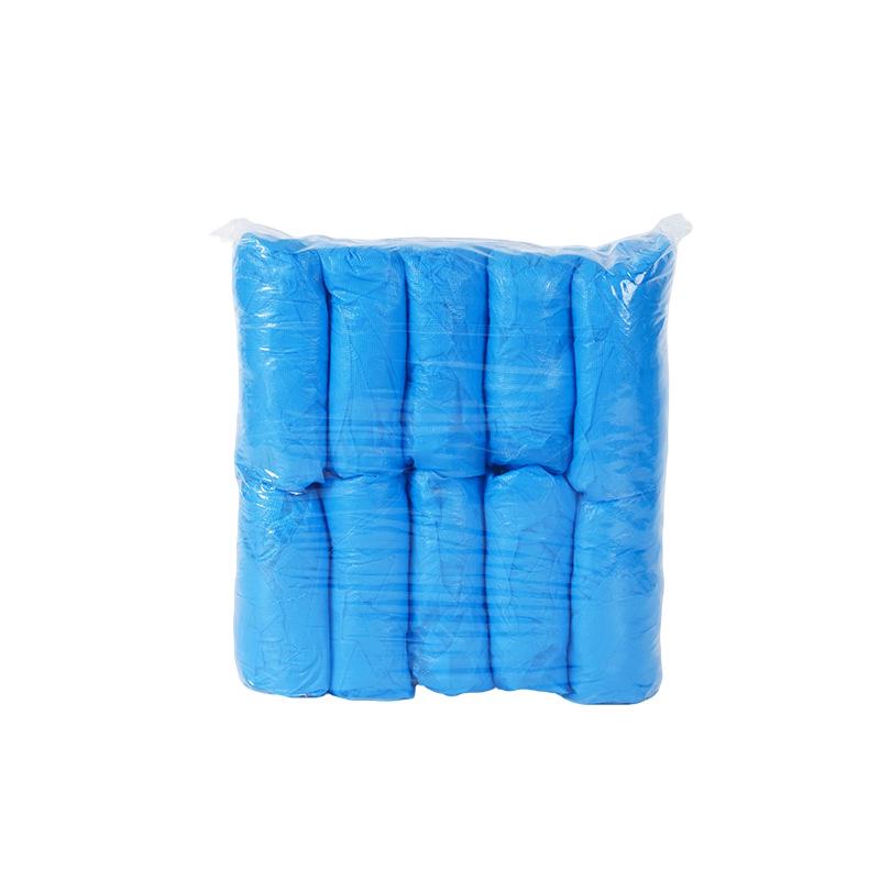 Thickened Waterproof Deodorant CPE Disposable Shoe Covers (100 pcs)