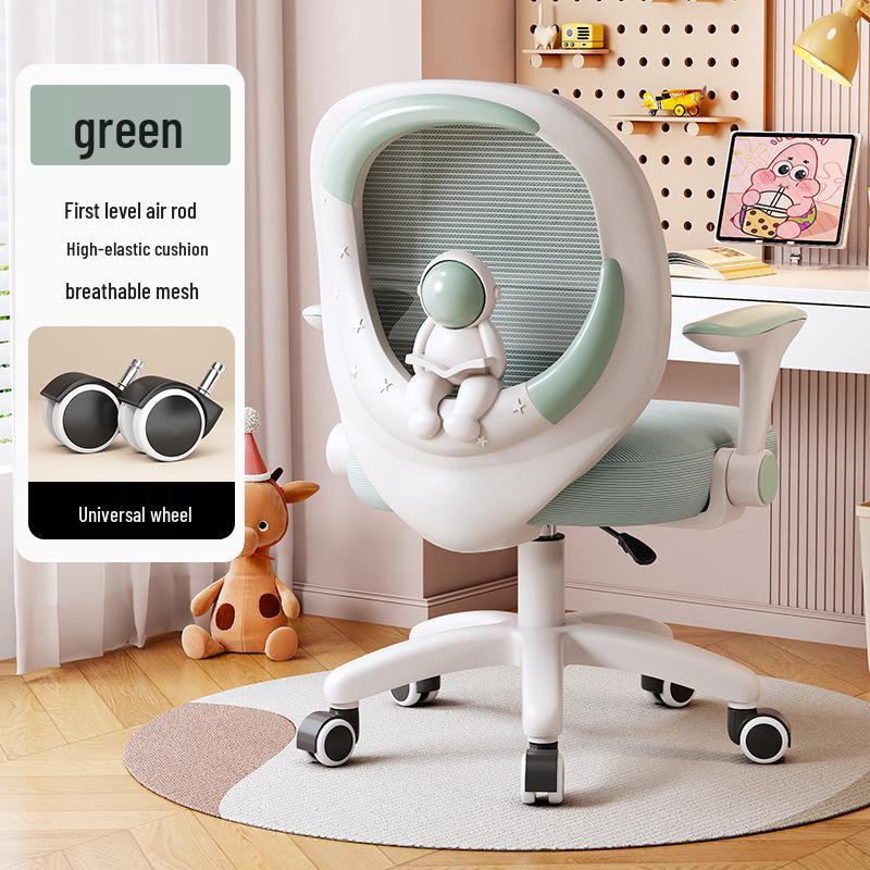 Adjustable Kids Study Chair with Posture Support 56*28*52