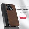 For Xiaomi Mi 11 Pro Case Magnetic Elegant Leather Wear-Resistant Lens Fully Covered Non-Slip Grip Edge Cover Shell