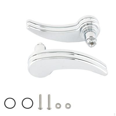 Motorcycle Saddlebag Latch Kit ,Aluminum Alloy ,Replaces, Premium Saddle Bag Handles