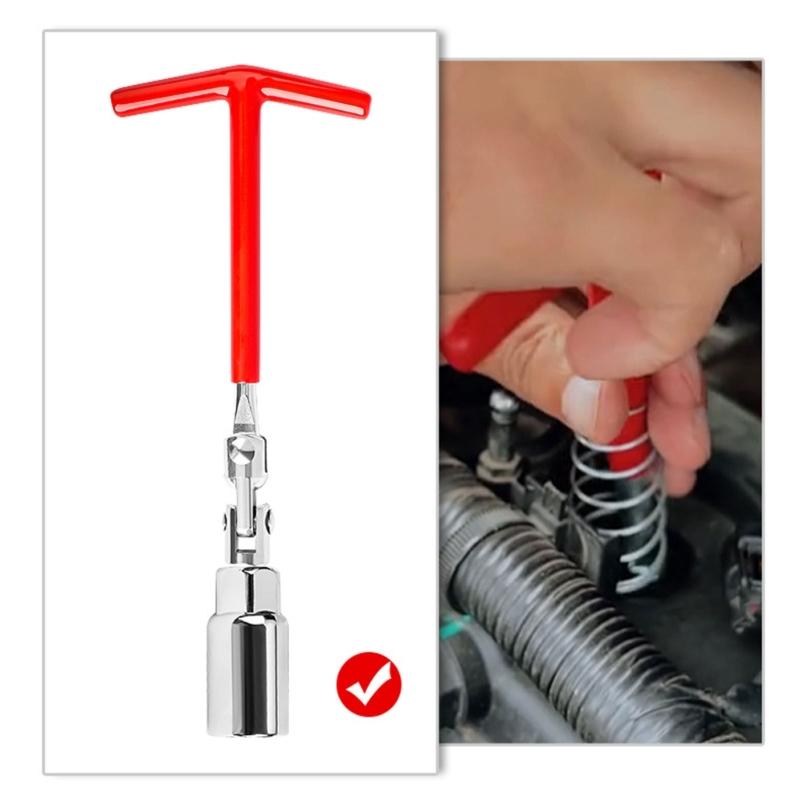 16mm 18mm 21mm Spark Plug Removal Tool Wrench360 Degree Spark Plug Removal SocketWrench Car Repair Tool