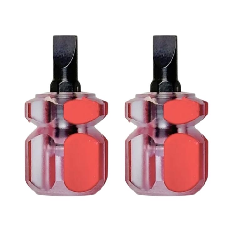 

Radish Head Screwdriver Mini Small Portable Transparent Handle Repair Hand Tool Sewing Machine Repair Screwdriver