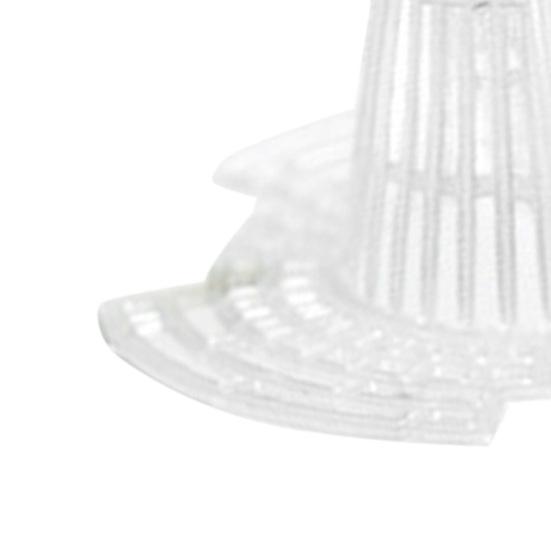 5Pcs Plant Bottom Grid Breathable Conical Design Plastic Protect Soil Loss Bonsai Mat Garden Supplies