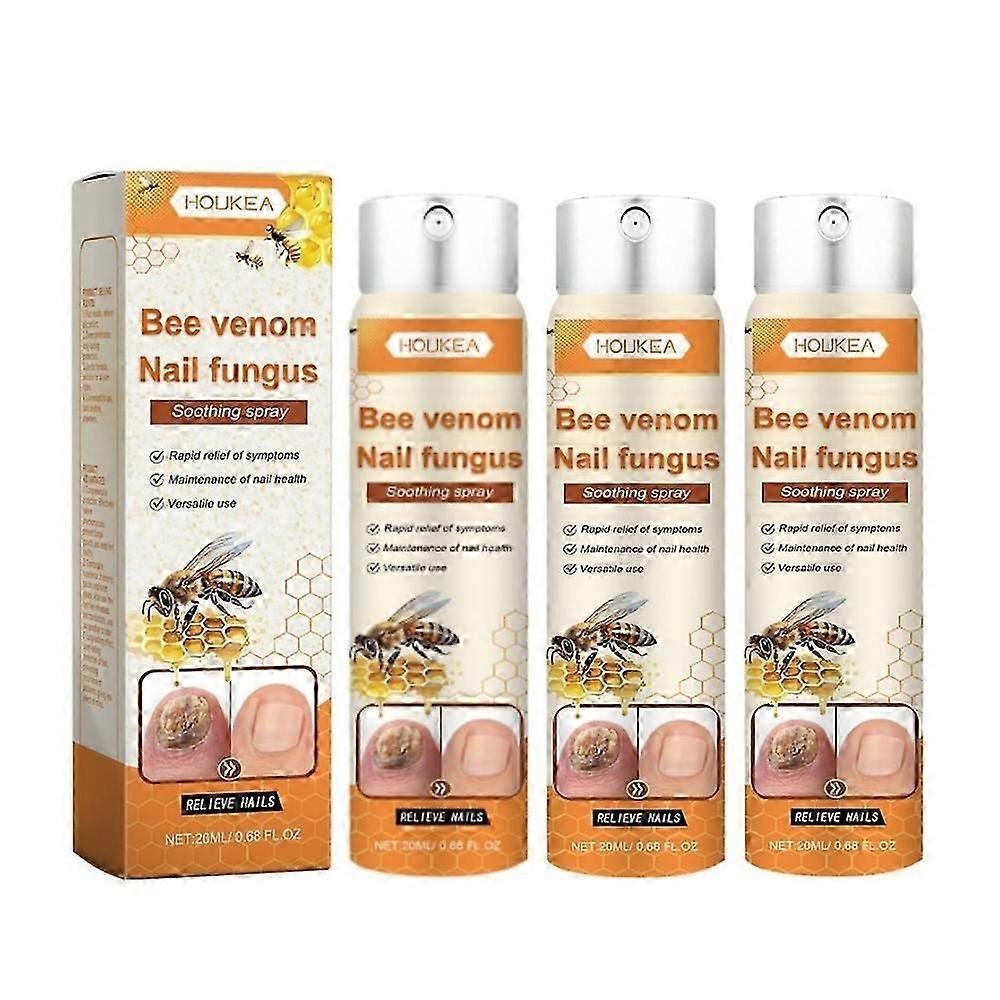 Bee Venom Nail Repair Serum Natural Spray for Ingrown Toenail Care