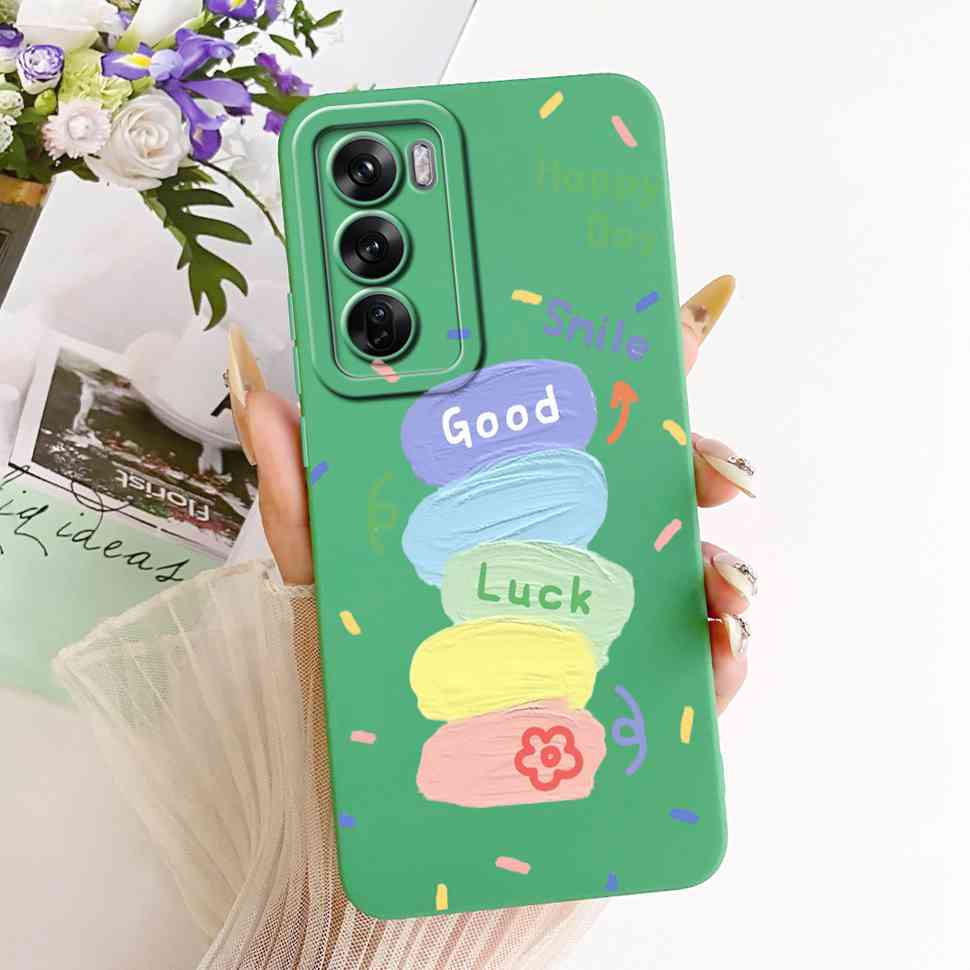 Soft Case For Oppo Reno12 Pro 5G Popular Sunflower Rabbit Fundas Cover For Oppo Reno 12 Reno12 Pro CPH2629 Protector Capa