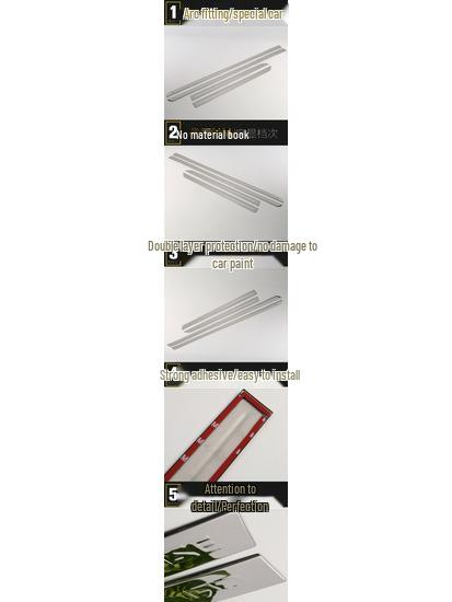 12 Cruze Anti-Scratch Door Edge and Body Trim Stickers