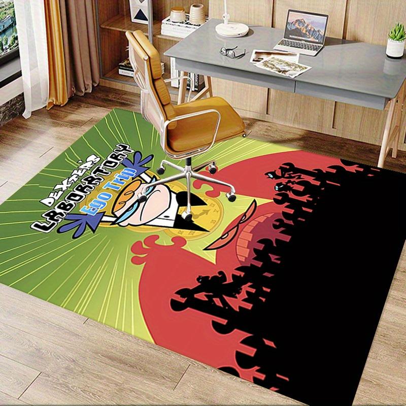 Dexter's Laboratory Ego Trip Office Carpet Soft Polyester Entrance Carpet Washable Non slip Machine