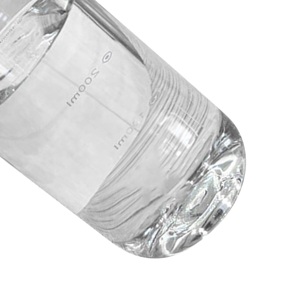 PC Water Cup High Temperature Resistant Handheld Portable Cup Home Outdoor Water Bottle with Scale Filter White