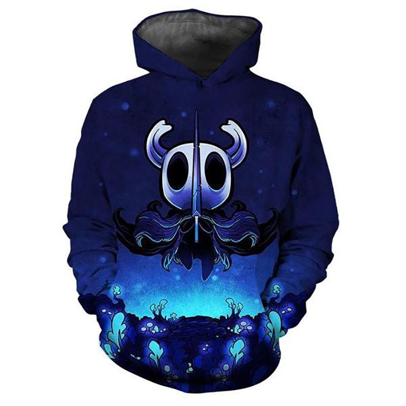 

Холлоу Найт Игра 3D Принт Толстовки Мужские Женские Мода Уличная Одежда Оверсайз Толстовки Худи Детские Пуловеры Спортивный Костюм Одежда 160