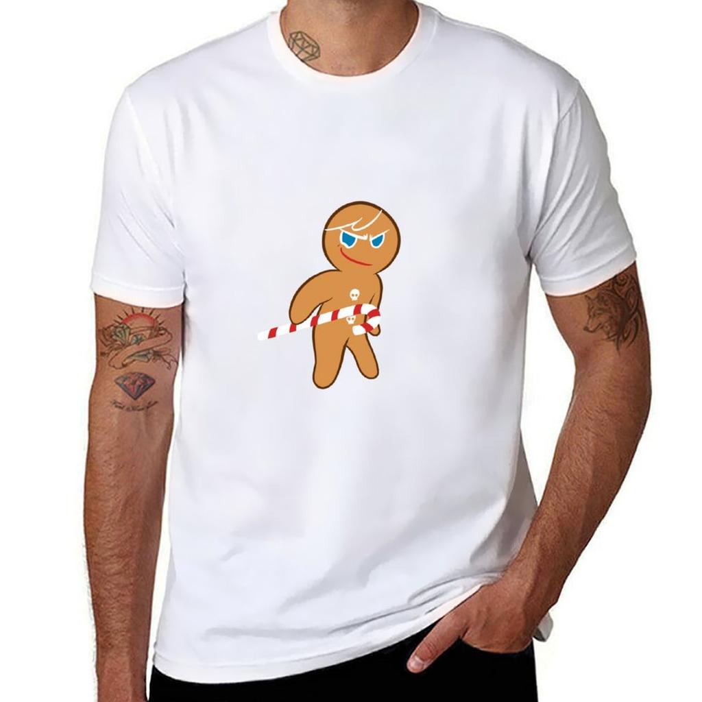 Ginger Brave Cookie Tshirt Simple Graphic Design Tshirt